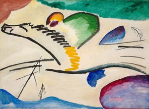 Lyrisch door Wassily Kandinsky